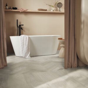 Stripped Base Faded Blurred Carpet