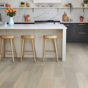 Stripped Base Faded Blurred Carpet